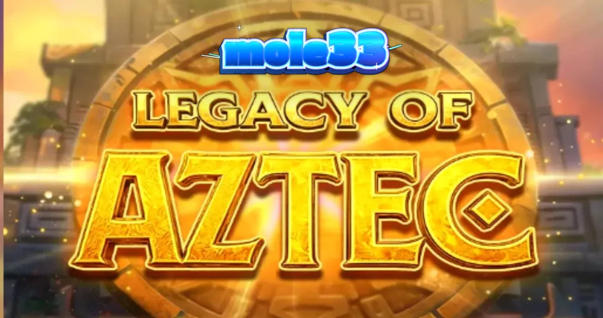 Pemandangan kuil Aztec kuno dalam permainan slot Legacy of Aztec